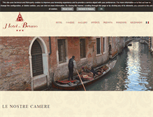 Tablet Screenshot of hoteldabruno.com